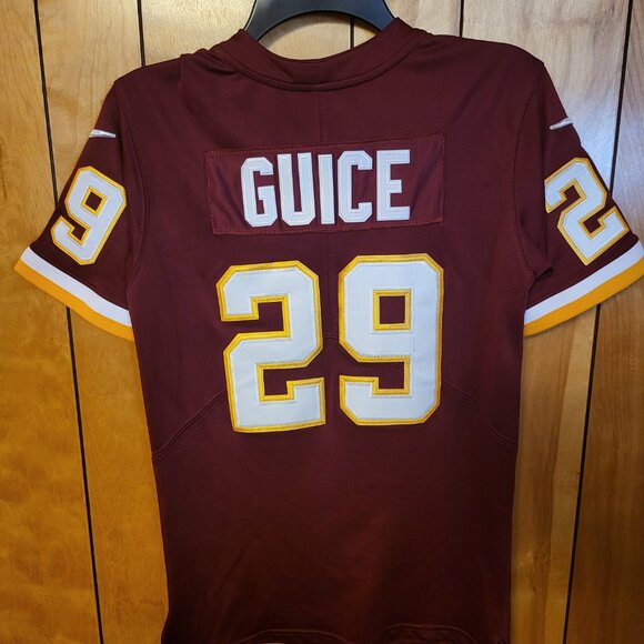 Washington Redskins Jersey YOUTH LARGE Nike On Field #29 GUICE NFL Apparel B4 - Picture 6 of 8